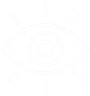 Safety Observation White Icon