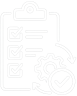 Corrective Action White Icon