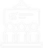 Training and Competency White Icon
